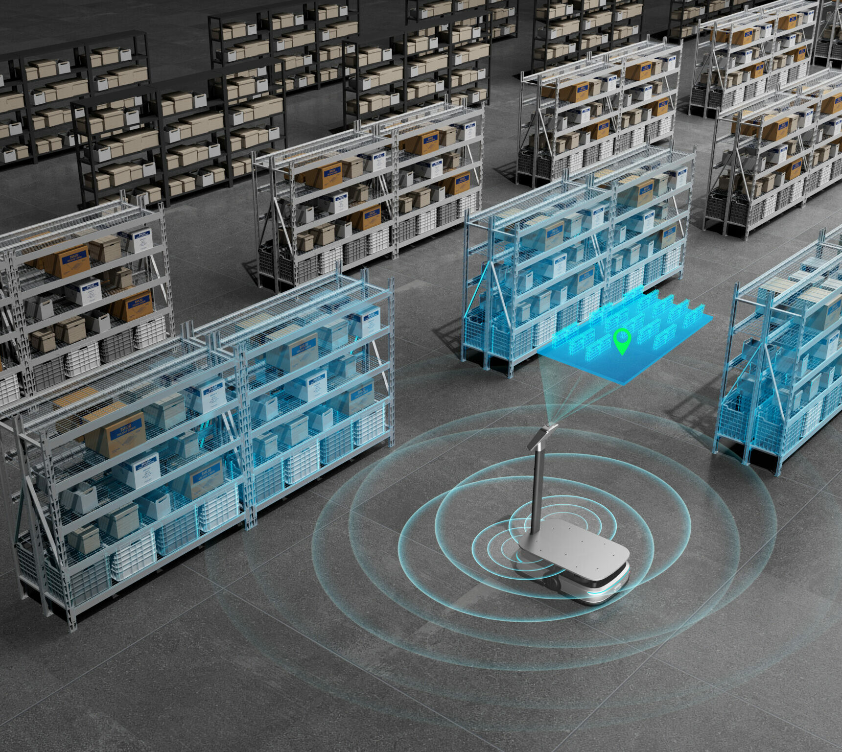 Logistiikka- ja mobiilirobotit